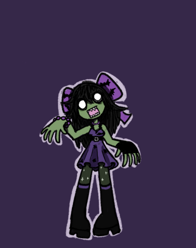 emo zombie